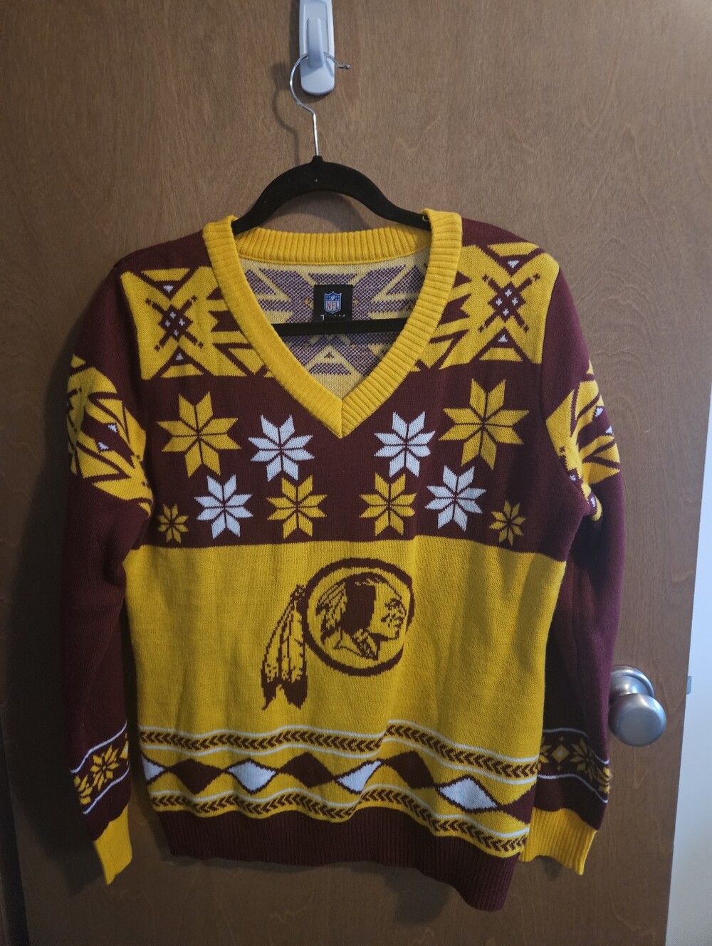 **COLLECTOR'S ITEM** Women's Washington Redskins Christmas Sweater